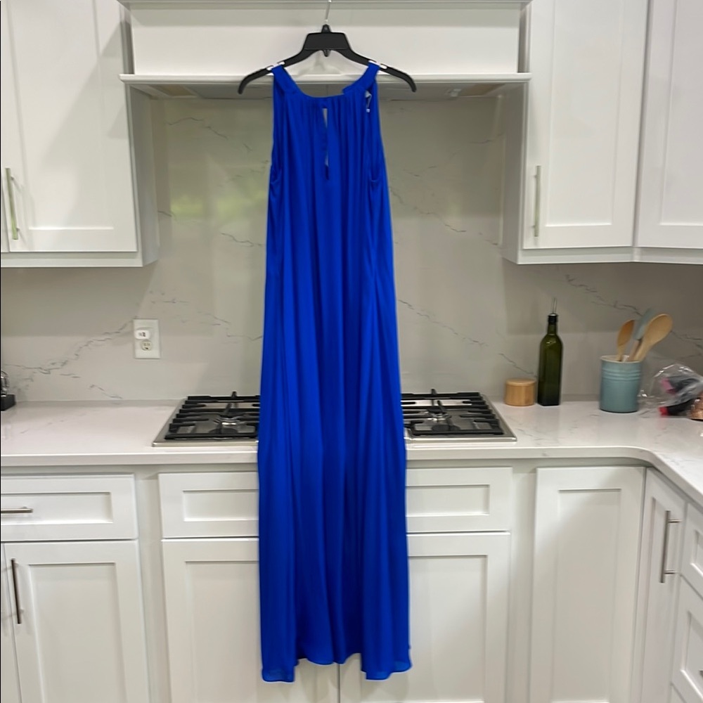 ANTONIO MELANI Blue Maxi Dress for Cocktail